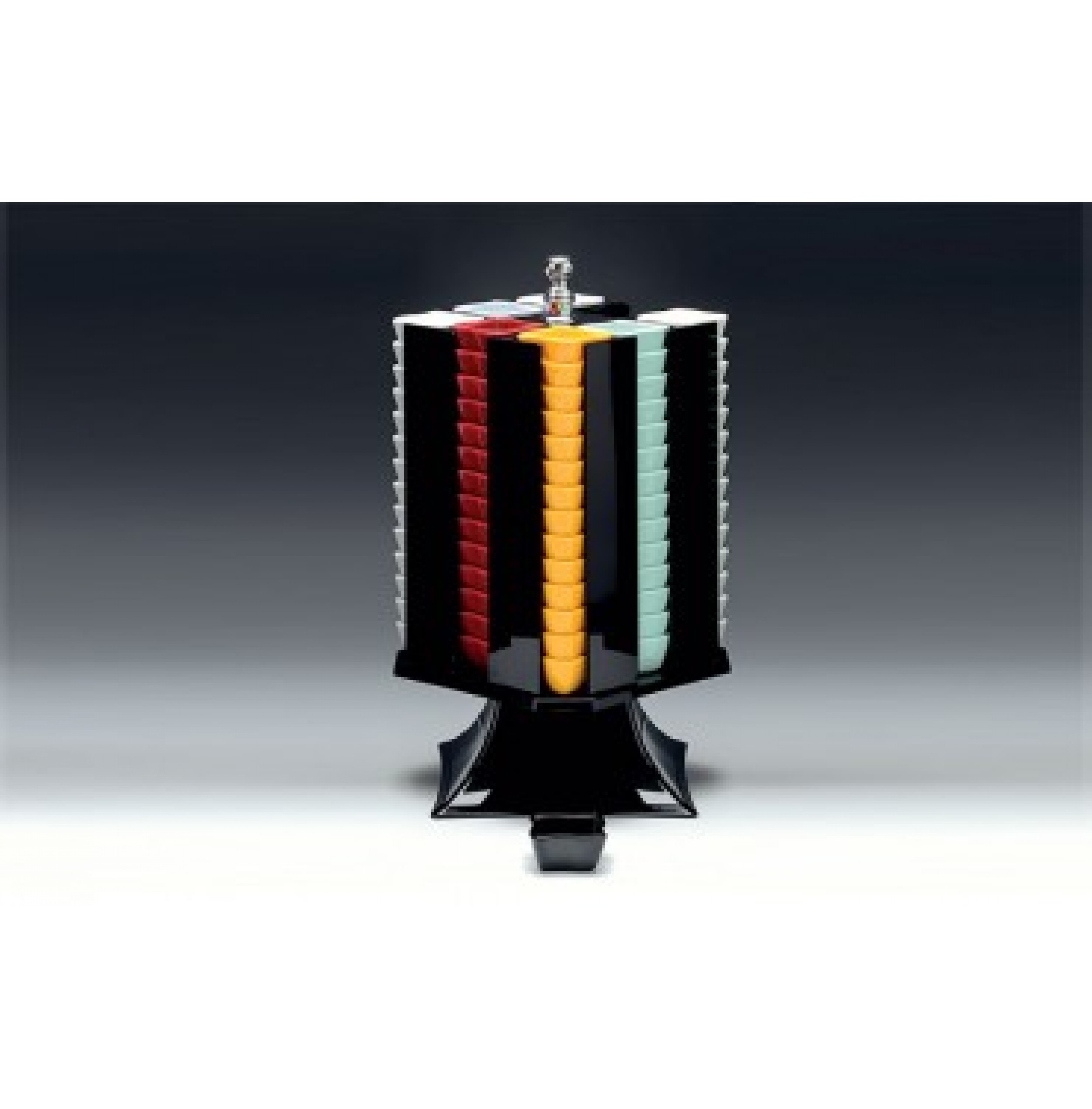POLYKARBONAT DÖNER SOSLUK REÇELLİK STANDI 20 X 20 X H: 42 Cm